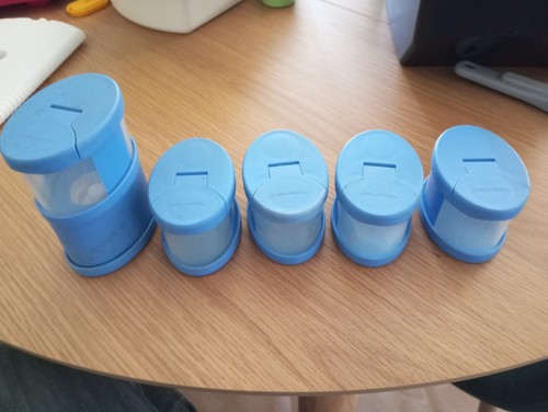 Tupperware pfeffermühle und - pfeffermühle,